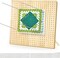 12 Inch Large Size Premium Wooden Crochet Blocking Board - Complete Crochet Accessories Set with 12 Steel Pins - Ideal for Knitting, Granny Squares, and Projects